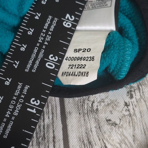 The North Face Pullover Men's Size Small TKA Glacier 1/4 Snap-Neck Fleece Green - Picture 5 of 10